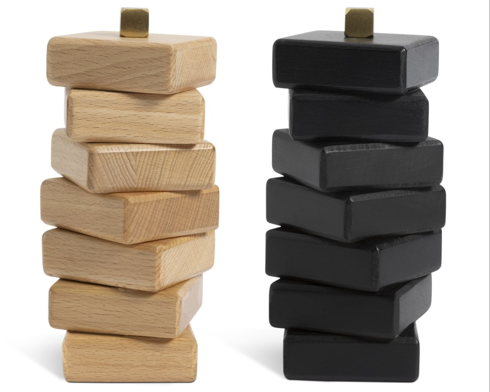 Have a bloc party with these Japandi-esqe salt and pepper grinders