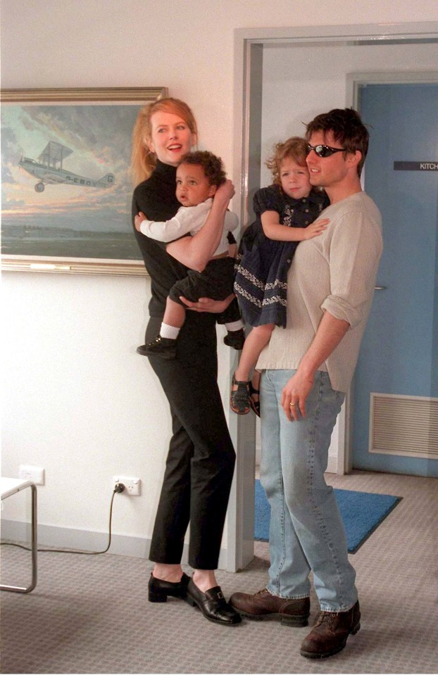 Tom is close to his children with Nicole Kidman, who are said to be Scientologists