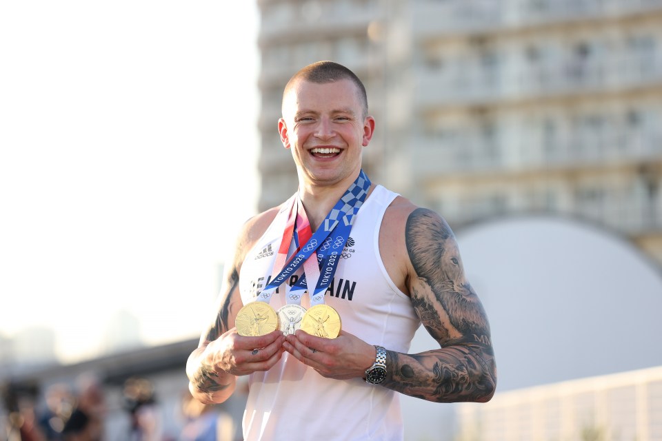 Adam Peaty won two golds and a silver at the Tokyo Olympics in 2021