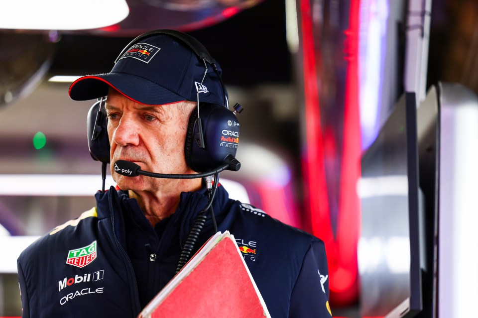 Adrian Newey is set to step down from Red Bull