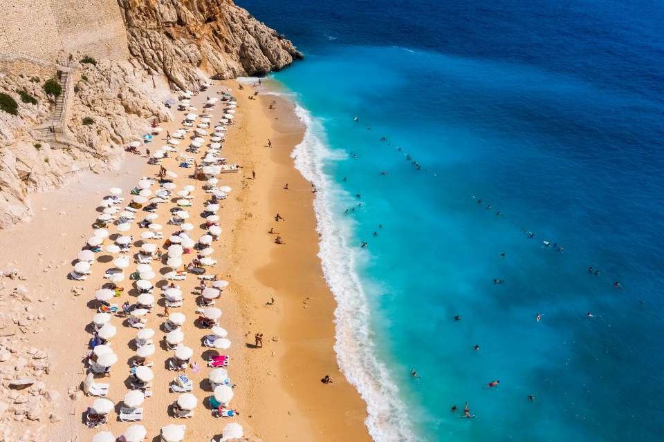 Kassiopi Beach was another Greek favourite to make the list