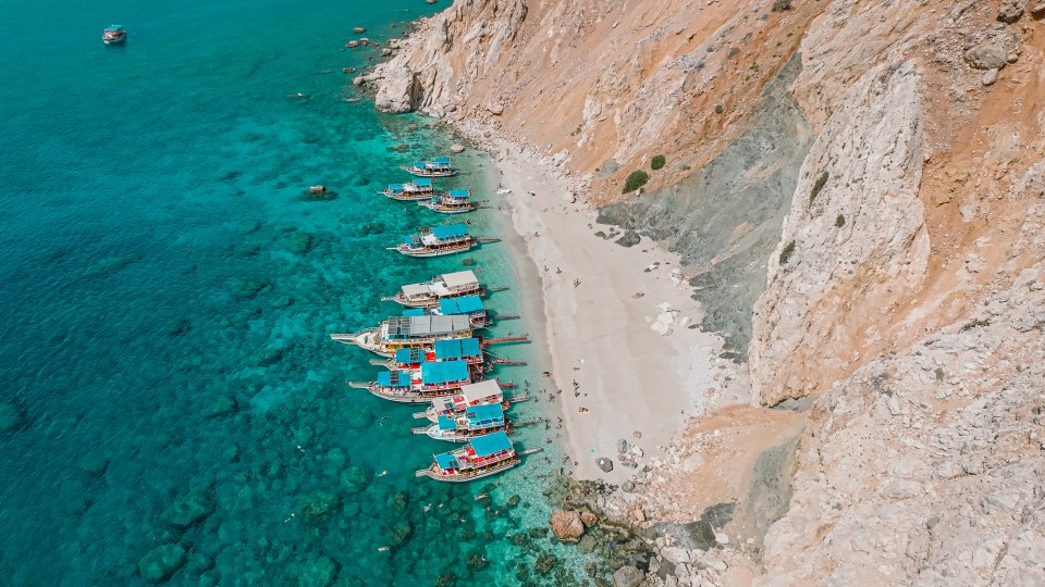 The island is only reachable by boat and takes about 40 minutes from Antalya