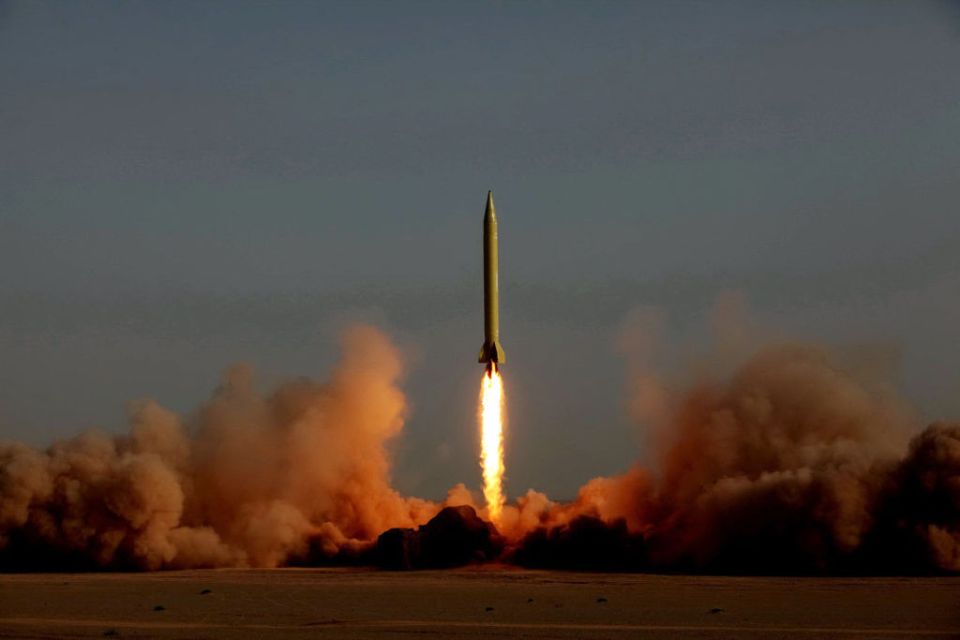 Iran test-fires ballistic missile Ghadr during military exercises