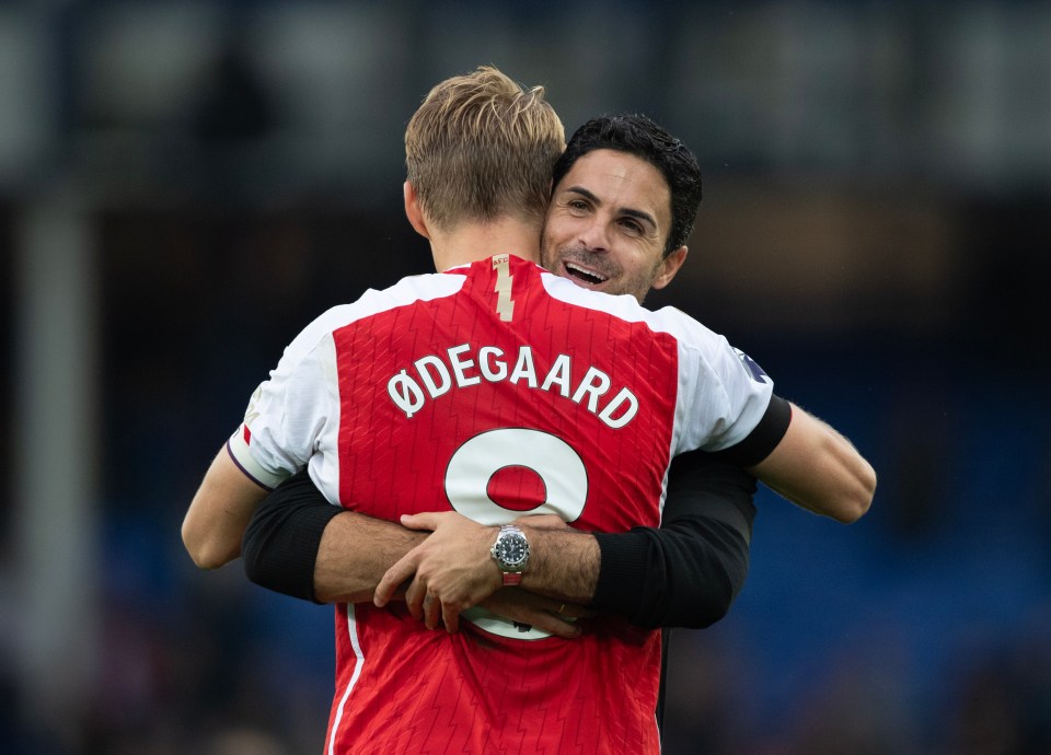 Mikel Arteta signed Martin Odegaard permanently following his loan spell at Arsenal