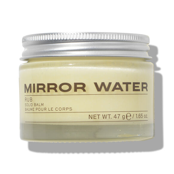 Mirror Water Rub Solid Balm is fancy and smells delicious