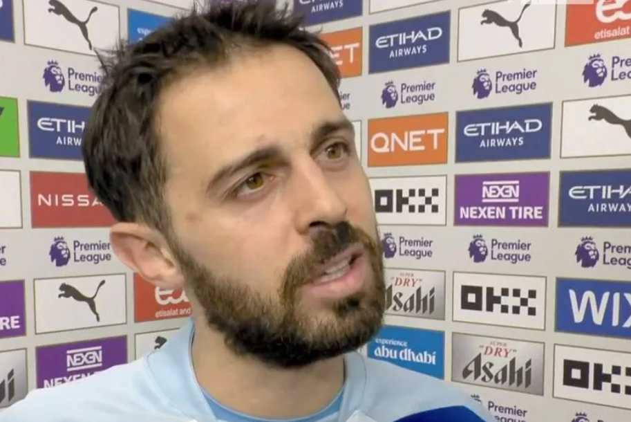 Bernardo Silva changed his mind about Manchester City winning the Premier League title