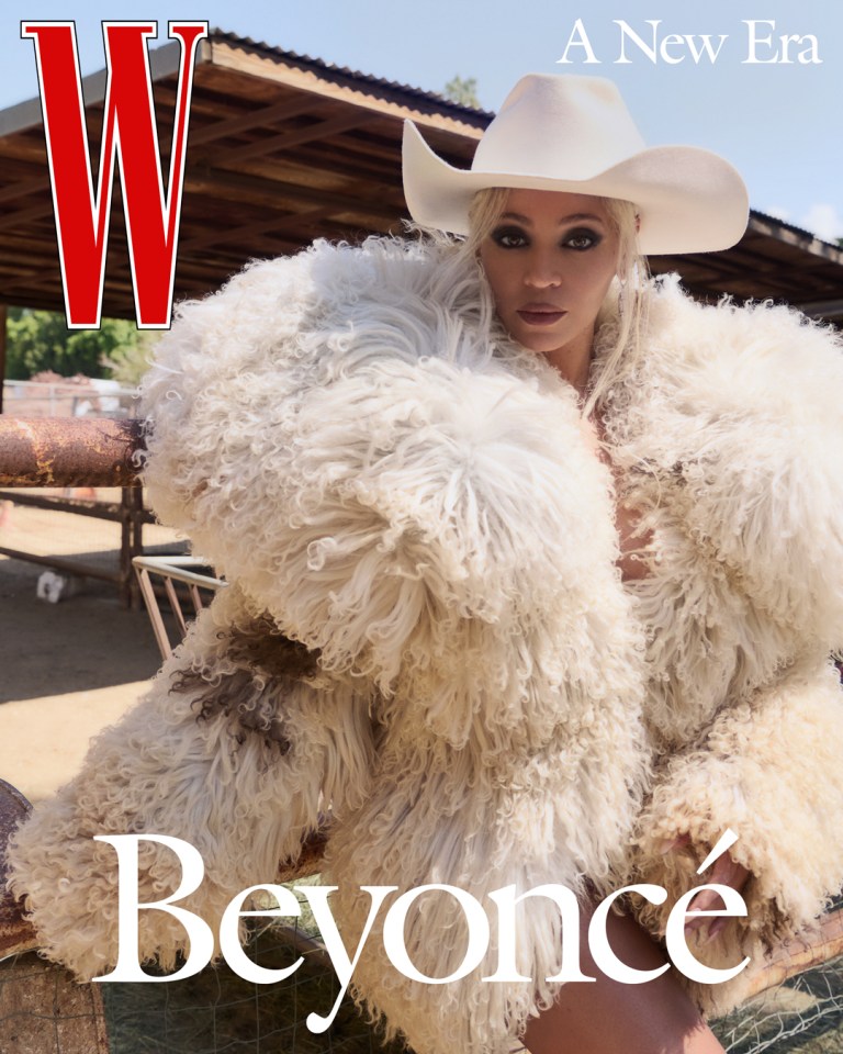 Bey sat down with US fashion magazine W