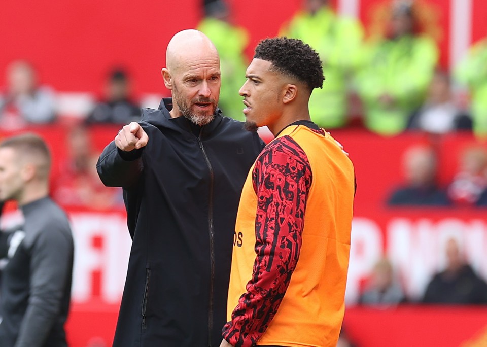 Erik ten Hag has opened the door for Jadon Sancho to return to Manchester United