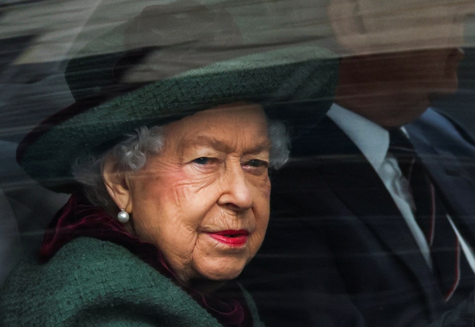 Queen Elizabeth for the service of thanksgiving for late Prince Philip, Duke of Edinburgh, at Westminster Abbey, in London, Britain, March 29, 2022