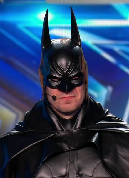 The Dark Hero auditioned in a Batman costume on Britain's Got Talent