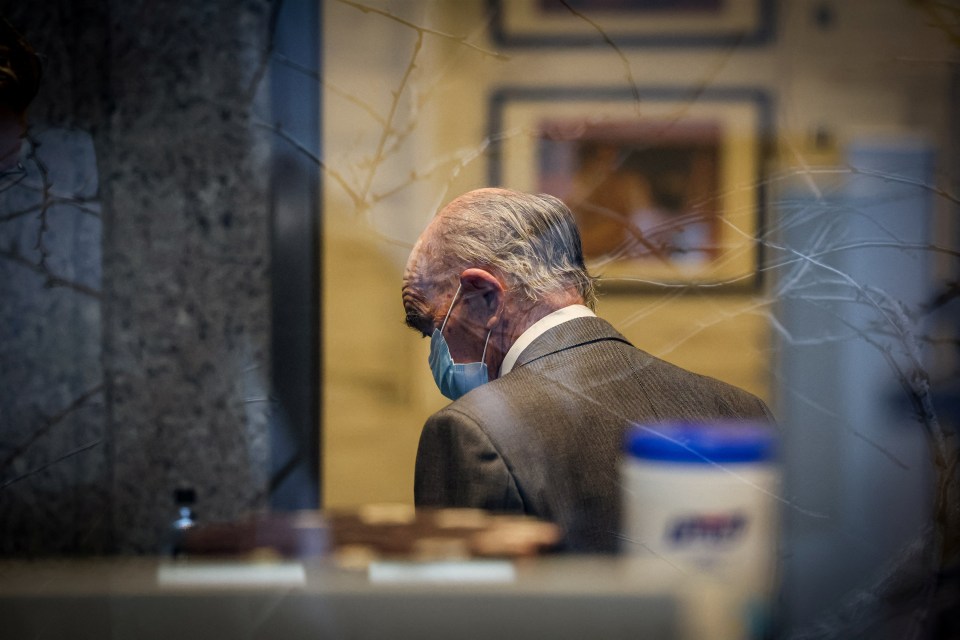 The Brit businessman pictured in court in January when he pleaded guilty to charges of insider trading