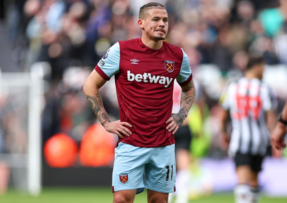 Kalvin Phillips has been poor since arriving at West Ham on loan in January