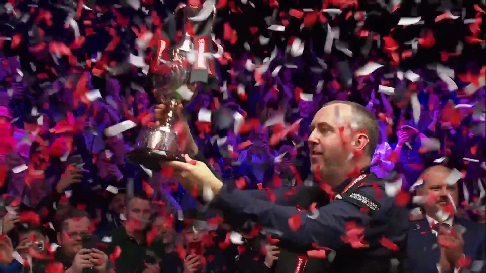 Mark Williams defeated Ronnie O'Sullivan to win the Tour Championship