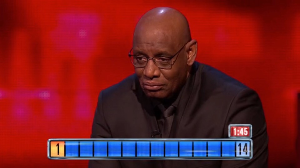 Shaun froze for 15 seconds to answer a question and got it wrong