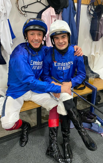 Cherchi was close friends with Frankie Dettori and looked up to him as one of his racing idols