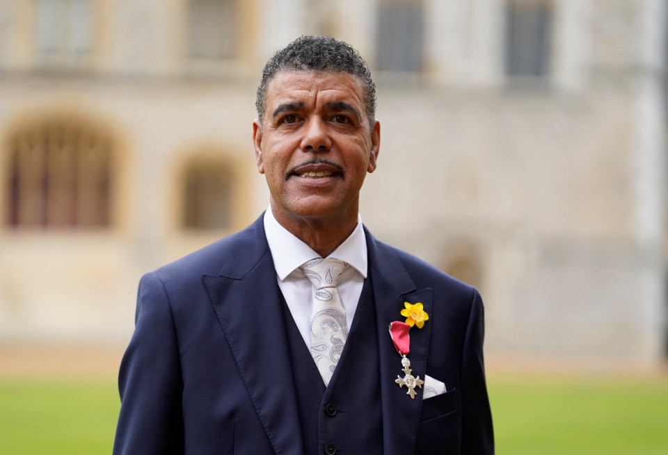 Kammy, 66, received an MBE last year