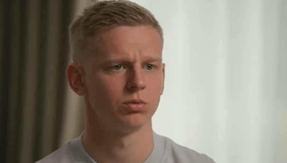 Zinchenko went on to call 'super tough' Ukraine a 'shield' for Europe