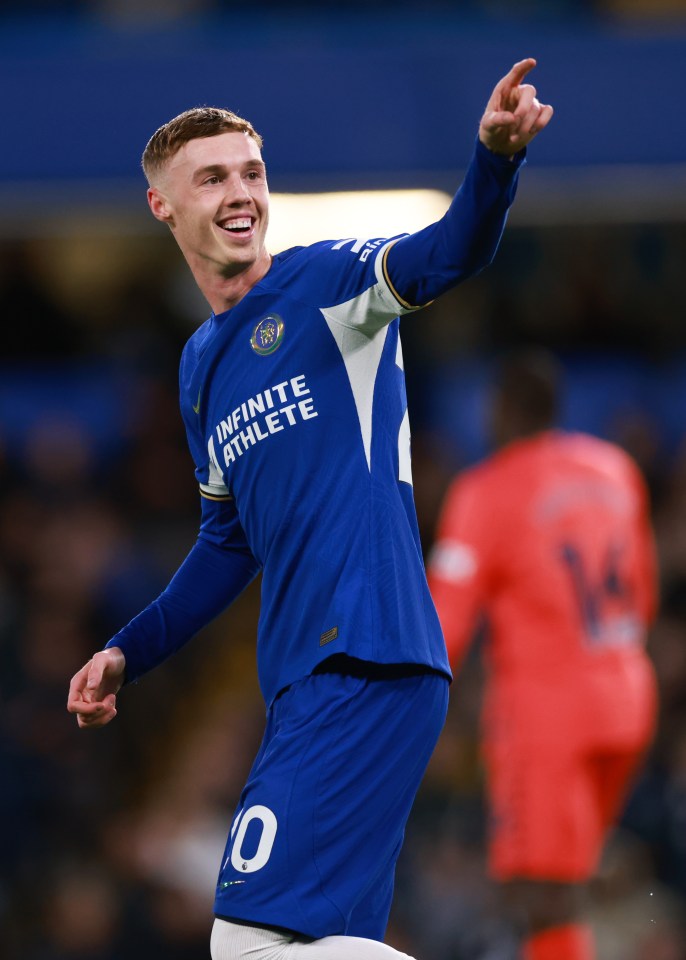 Cole Palmer wowed with four goals against Everton