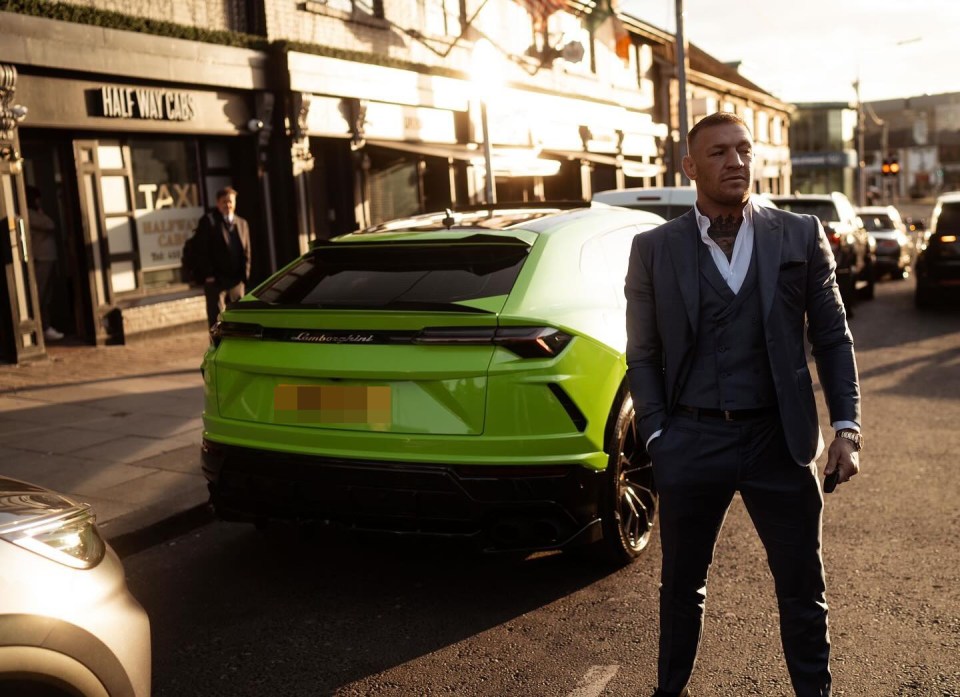 Conor McGregor is giving away his Lamborghini Urus