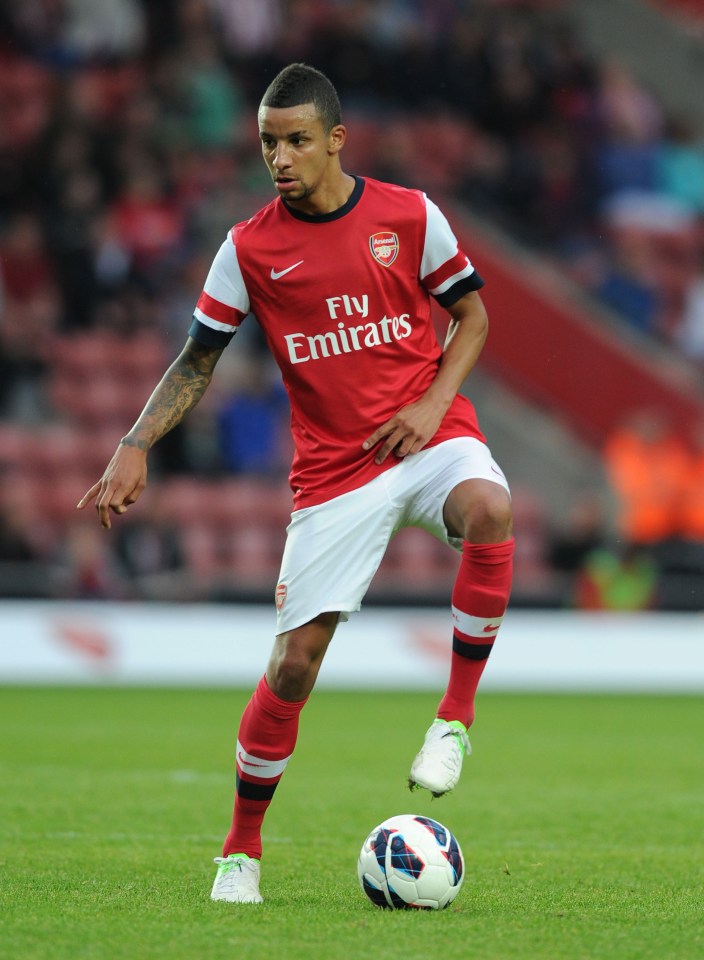 Eastmond made ten first-team appearances for Arsenal