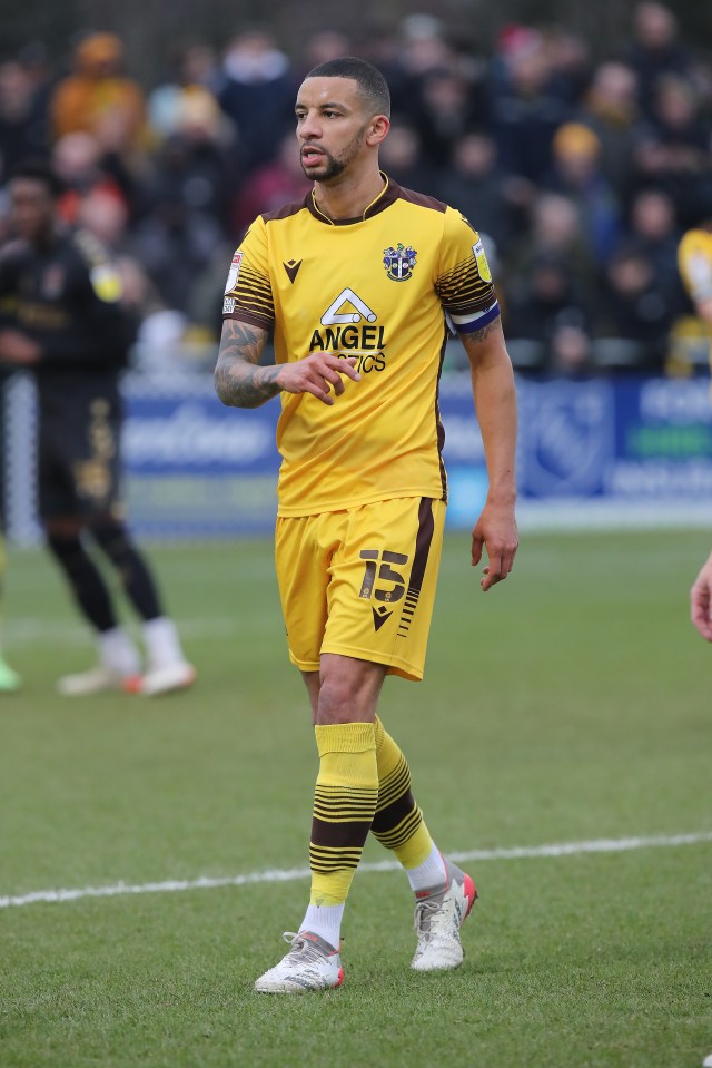 The 33-year-old has made nearly 400 appearances for the League Two outfit