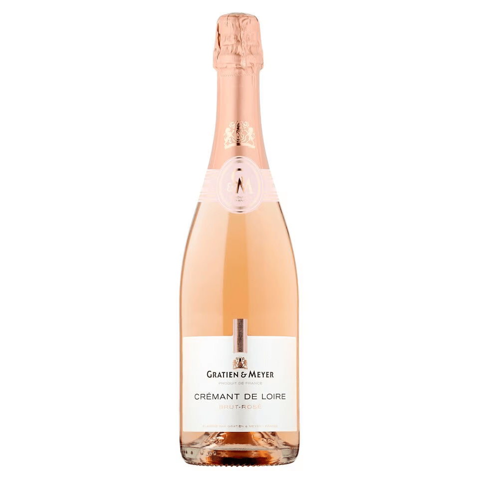 The Gratien & Meyer Cremant De Loire Brut Rosé is more palate-friendly than many others