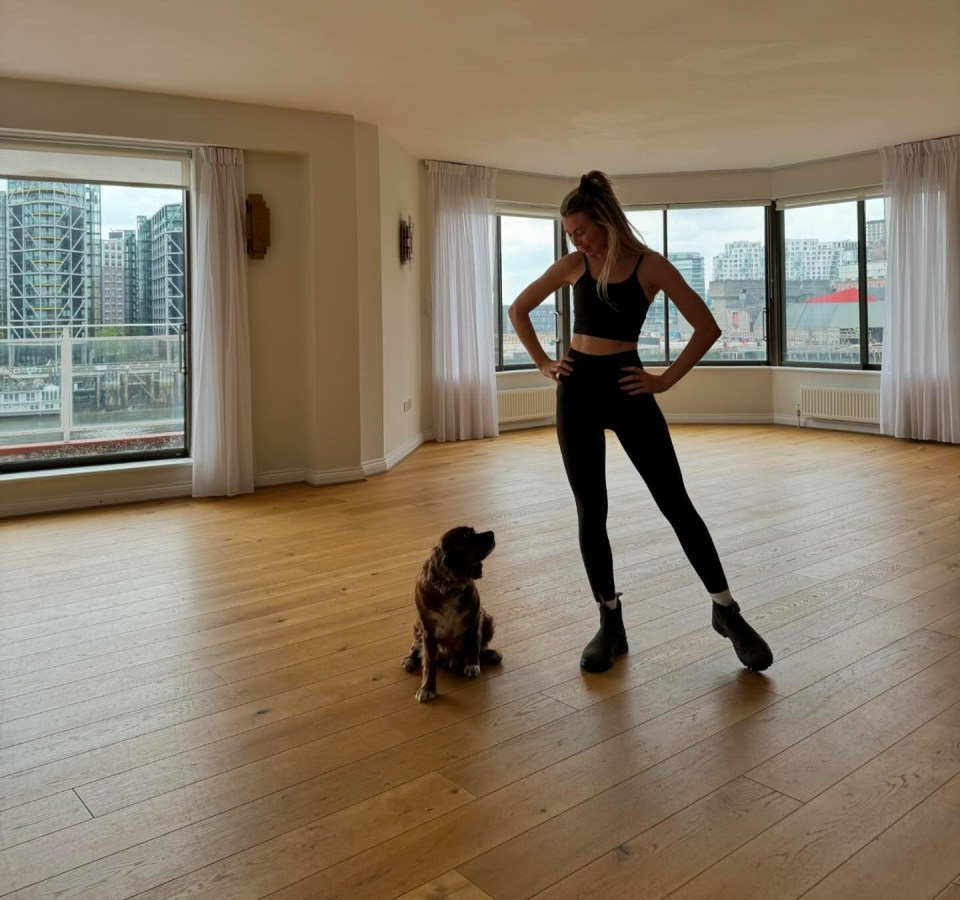 Let's take a look inside Georgia Toffolo's old home...