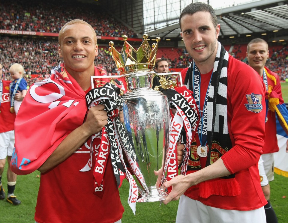 The Manchester United man won five Premier League titles