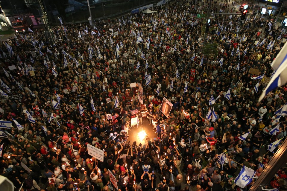 Countless Israeli civilians took to the streets in Israel's capital to demand the return of the hostages