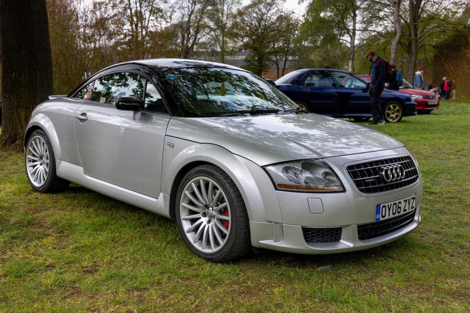 The Audi TT Quattro Sport - with its black roof - is an iconic example