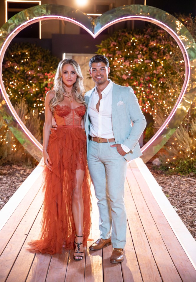 The pair made it all the way to the finals on Love Island All stars