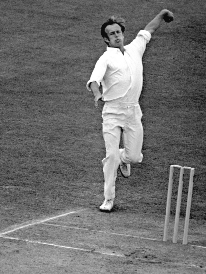 Underwood pictured here representing England against Pakistan