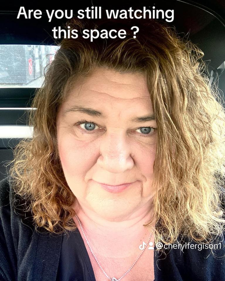 Actress Cheryl Fergison posted a cryptic message to her Instagram page