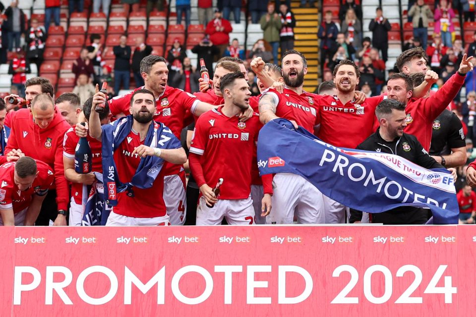 Wrexham have secured promotion to League One