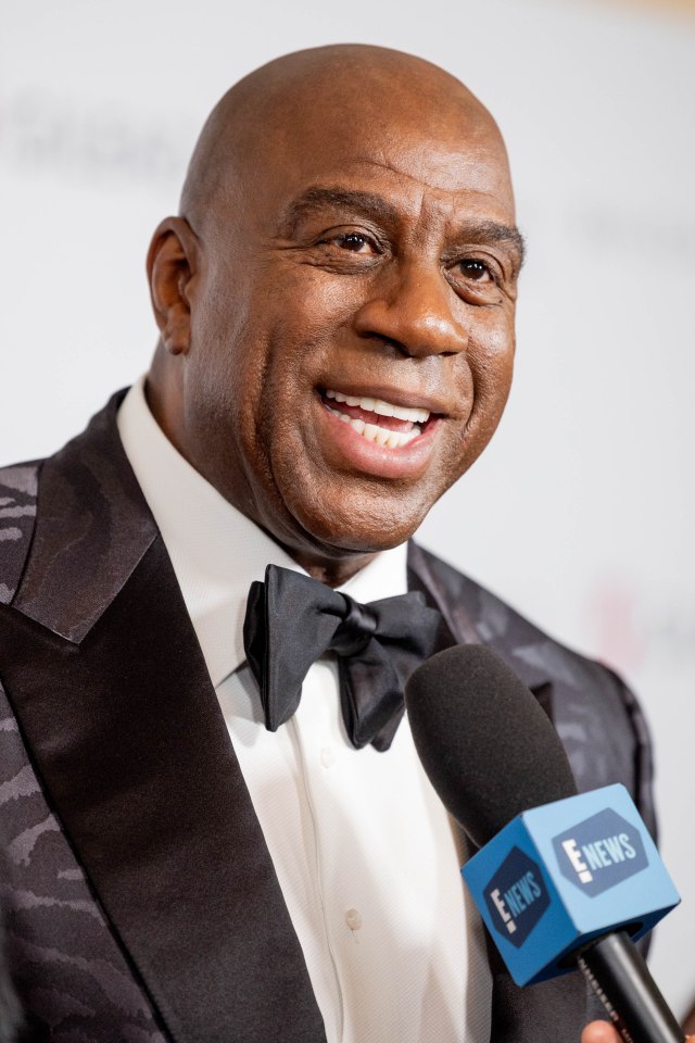 BEVERLY HILLS, CALIFORNIA - SEPTEMBER 21: Magic Johnson attends the Elizabeth Taylor Ball to end AIDS at The Beverly Hills Hotel on September 21, 2023 in Beverly Hills, California. (Photo by Emma McIntyre/WireImage)