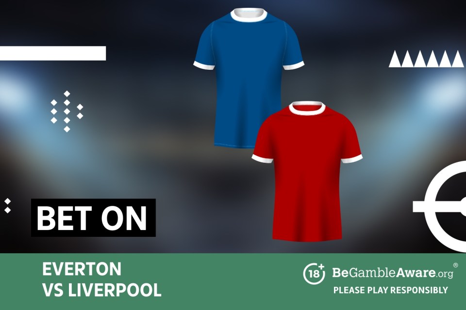 Bet on Everton vs Liverpool. 18+ BeGambleAware.org - Please play responsibly.