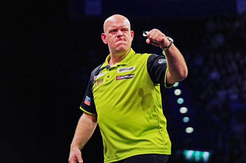 Van Gerwen produced an amazing performance