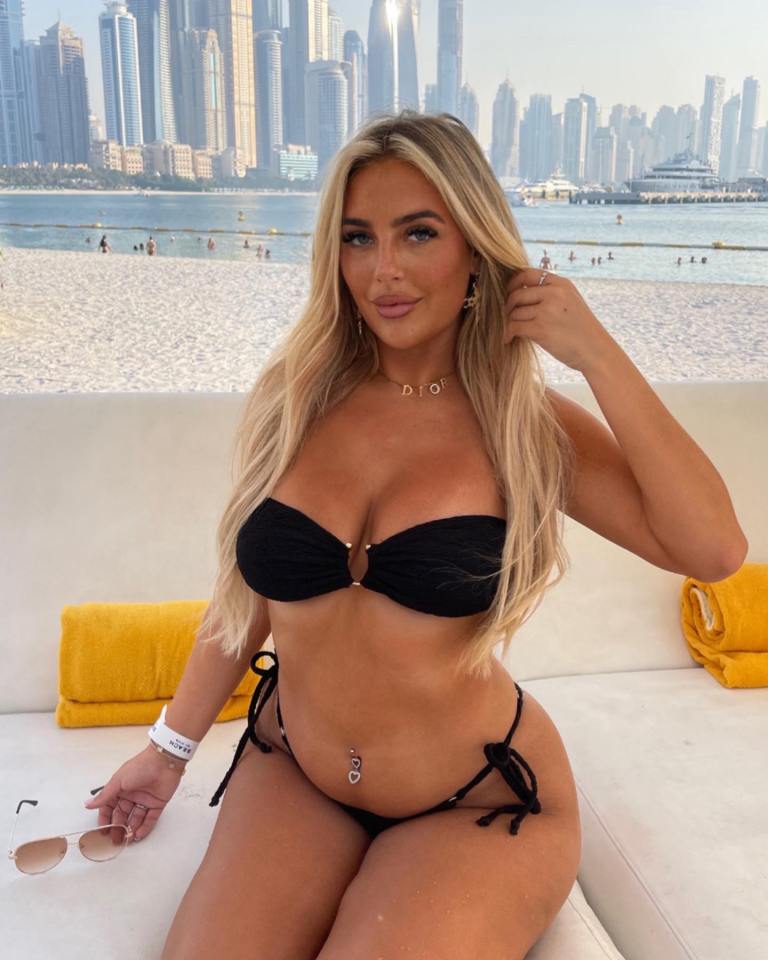 Jess Harding has shown off her new boyfriend for the first time