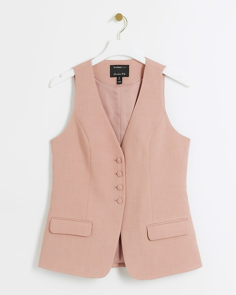 Named as Vogue’s 'most wanted item' the longline waistcoat is the season’s biggest hit