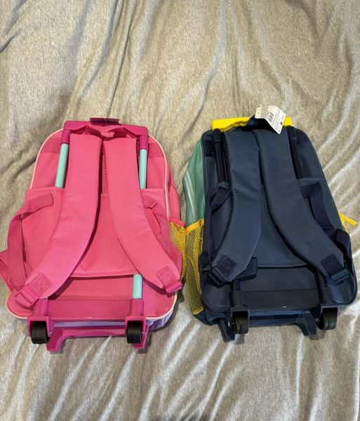 They can be worn as a suitcase or a backpack