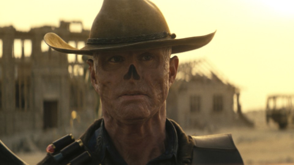 The Ghoul, portrayed by Walton Goggins in Prime Video's Fallout show