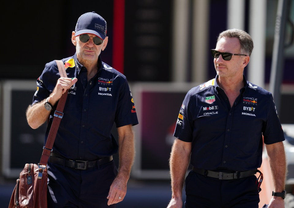 Care designer Adrian Newey is said to have been left uncomfortable following the Christian Horner storm earlier this season