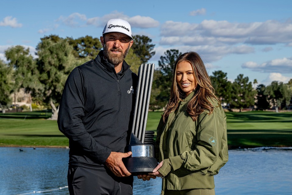 Paulina is married to golf star Dustin Johnson