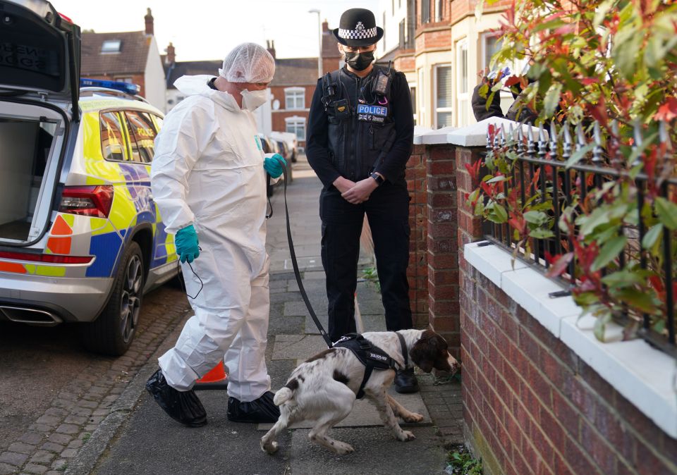 Police found Nicholas after digging up the garden