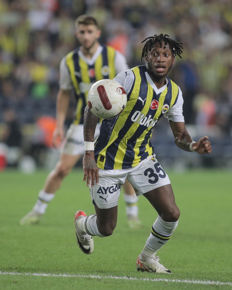 Fred has impressed for Fenerbahce this season