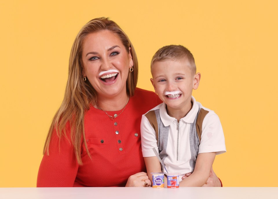 Jodie shares a five-year-old son, Reggie, with her ex-partner Terry