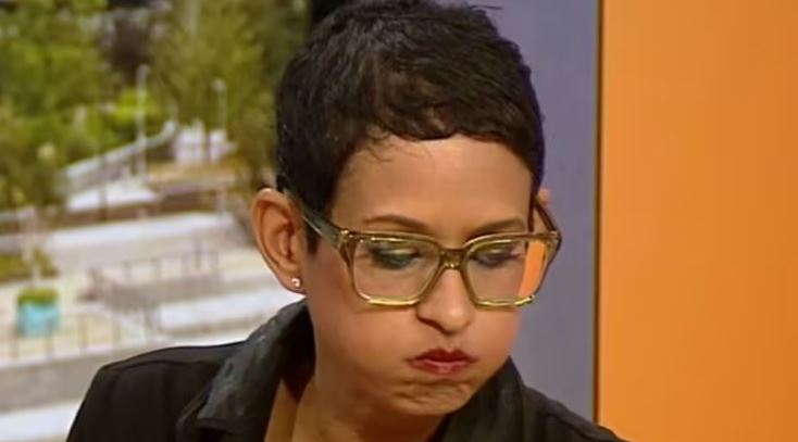 Naga Munchetty spat hers out live on air