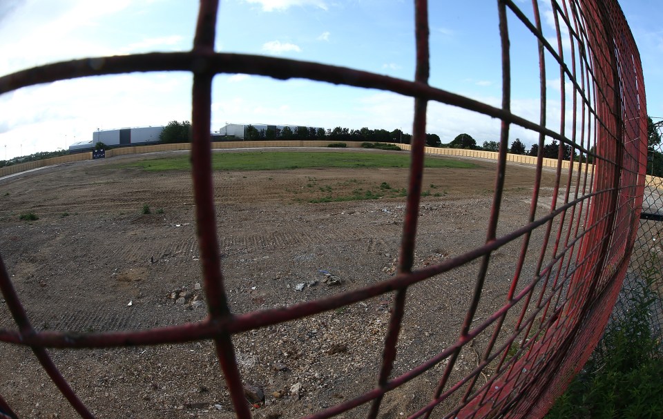 But it is now an abandoned field