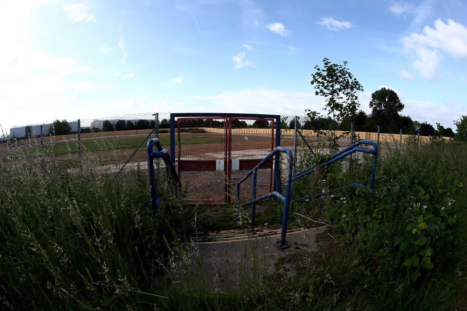 Nene Park now sits abandoned