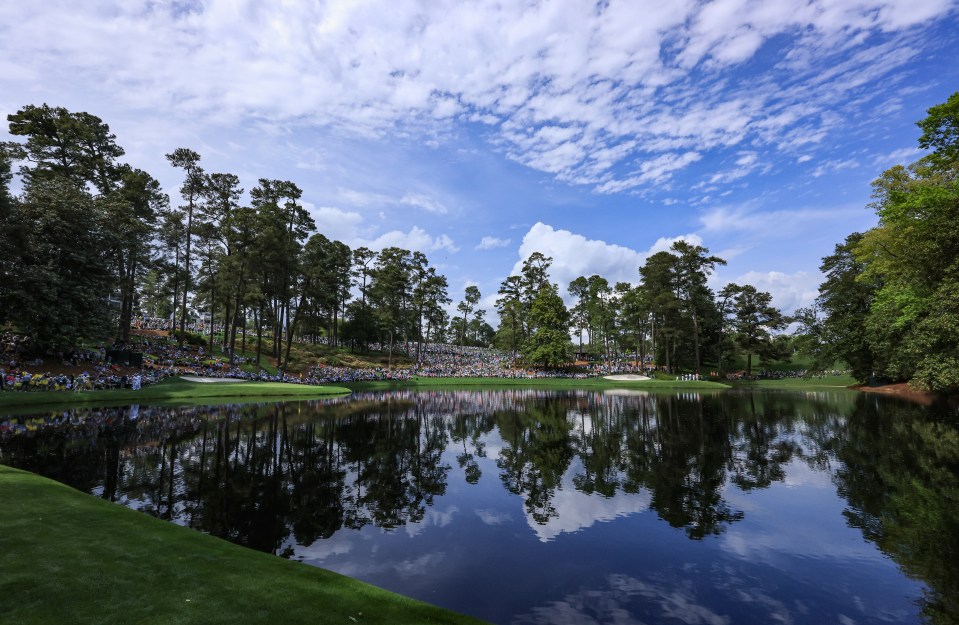 Everything is always in pristine condition at Augusta National